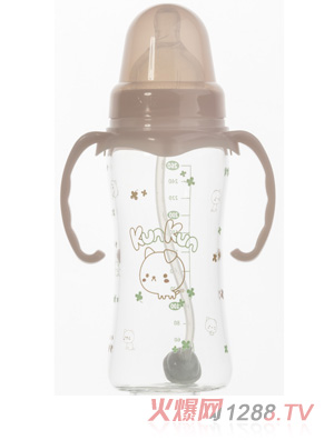 KUNKUN��ɫ��ͨ�w���ڏ��²�����ƿ260ml