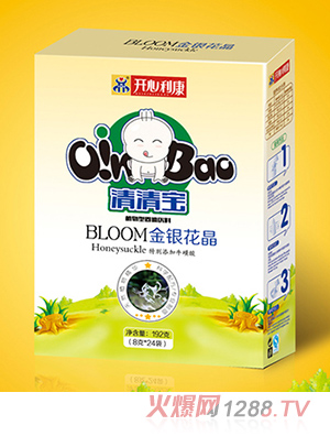 開(kāi)心利康金銀花晶清清寶盒裝