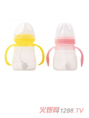 貝優(yōu)樂(lè)150ML寬口徑自動(dòng)硅膠奶瓶