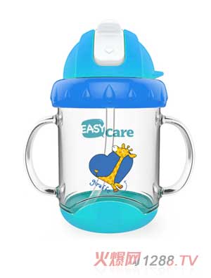 伊斯卡爾220ml安全健康學(xué)飲杯（藍(lán)）