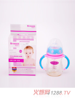 ��yingePPSU�Ԅӌ�����ƿ210ML�۵��{(l��n)�w