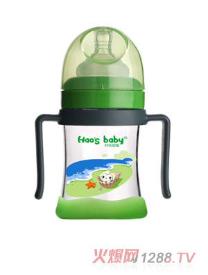 好氏嬰童海螺印花灰色雙柄奶瓶（?。?><div
                                                class=