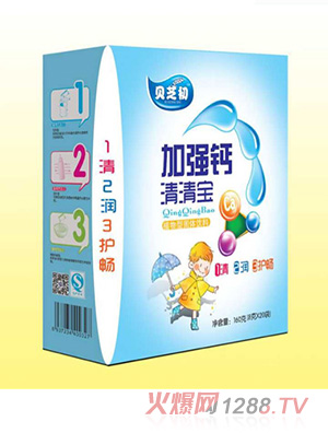 貝芝初加強鈣-清清寶盒裝