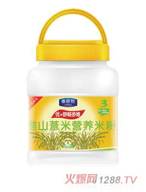 泰斯利淮山薏米營(yíng)養(yǎng)米粉桶裝