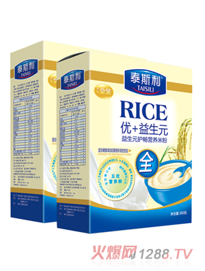泰斯利優(yōu)+益生元營(yíng)養(yǎng)米粉盒裝-益生元護(hù)暢配方