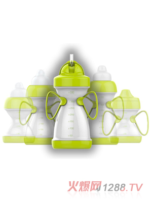 綠糖生活綠色水杯330ml