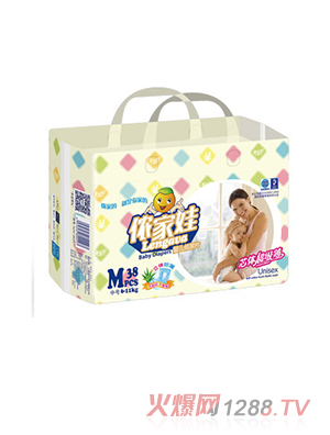 儂家娃超薄紙尿片M38