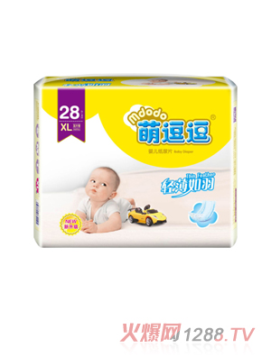 萌逗逗嬰兒紙尿片XL28