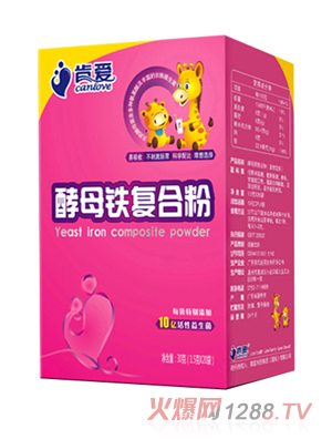 肯愛酵母鐵復(fù)合粉