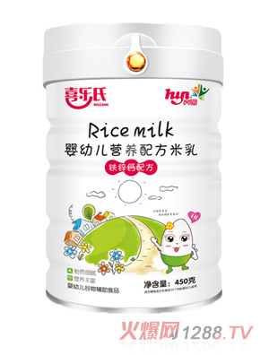 喜樂氏嬰幼兒營養(yǎng)配方米乳鐵鋅鈣配方