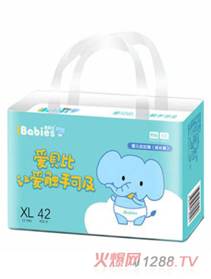 愛(ài)貝比嬰兒拉拉褲XL42