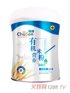 初森有機(jī)營(yíng)養(yǎng)米粉-益生菌