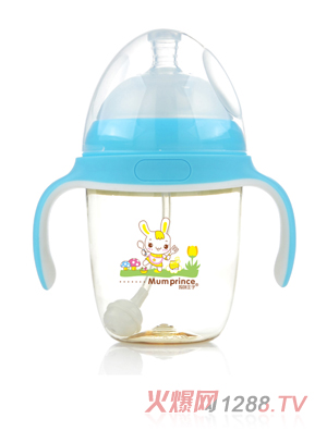 ��������PPSU�����Ԅ���240ml��ƿ �{(l��n)ɫ