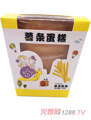 蝸蝸散步薯條蛋糕100g