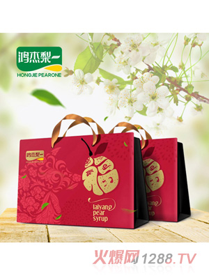 鴻杰梨萊陽梨膏新春禮盒裝568克