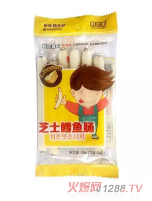 韓香惠芝士鱈魚(yú)腸袋裝