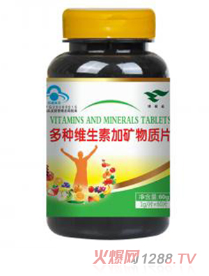 綠健園多種維生素加礦物質(zhì)片