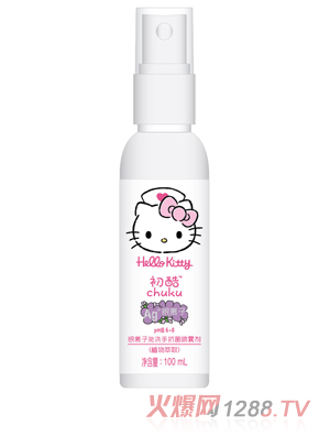 Hello Kitty初酷銀離子免洗手抗菌噴霧劑（植物萃?。?00ml