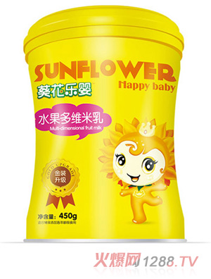 藈花樂嬰水果多維米乳 聽裝