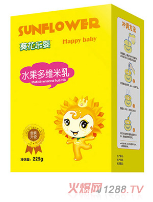 藈花樂嬰水果多維米乳