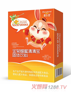 萌樂美金菊蜂蜜清清寶