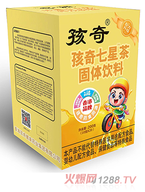 孩奇七星茶固體飲料