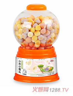 小棕熊小米小饅頭 牛奶味+蛋黃味+紫薯味+甜菜根味