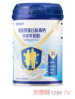 漠原駝香骨膠原蛋白肽高鈣中老年奶粉