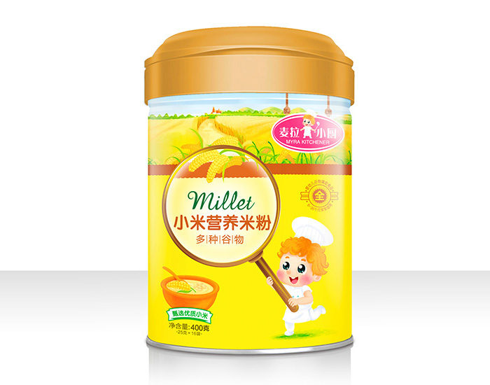 麥拉小廚-小米營養(yǎng)米粉罐裝-多種谷物