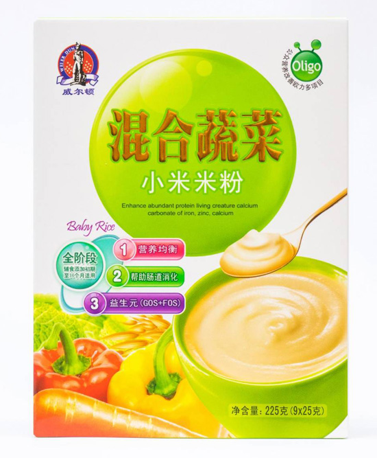 威爾頓25G混合蔬菜小米米粉