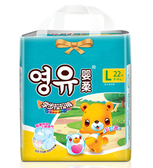 嬰柔學(xué)步拉拉褲L