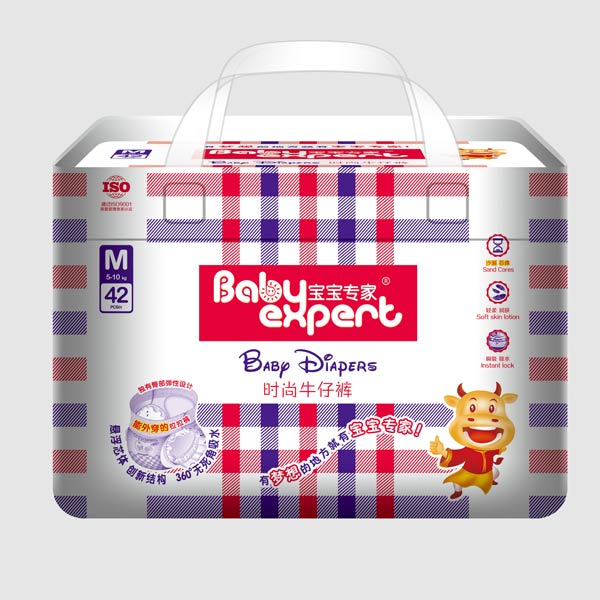 寶寶專家時(shí)尚牛仔拉拉褲M