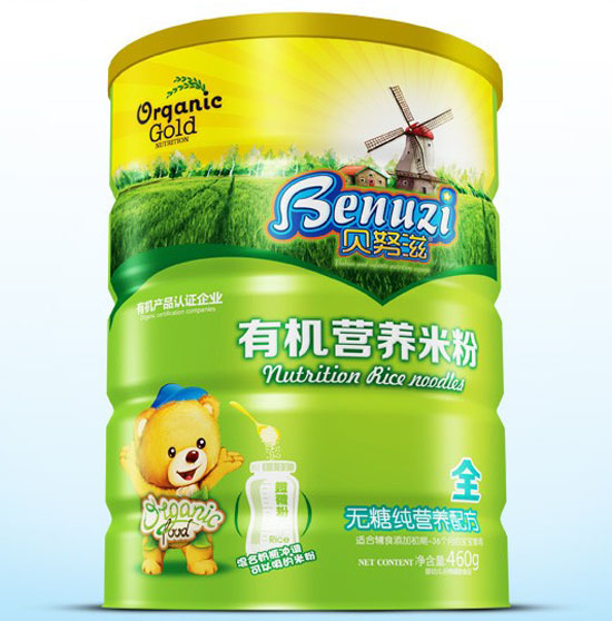 貝努滋無糖純營養(yǎng)有機營養(yǎng)米粉全段