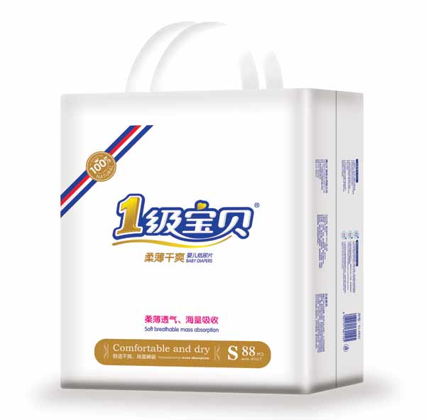 1級(jí)寶貝柔薄干爽大包尿片S88