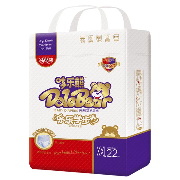 哆樂熊樂樂學步褲XXL碼22片