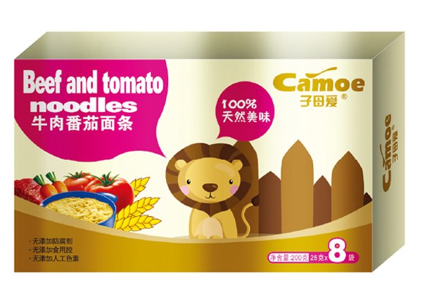 子母愛(ài)嬰幼牛肉番茄面條