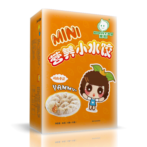 麥聰營養(yǎng)小水餃雞肉香菇