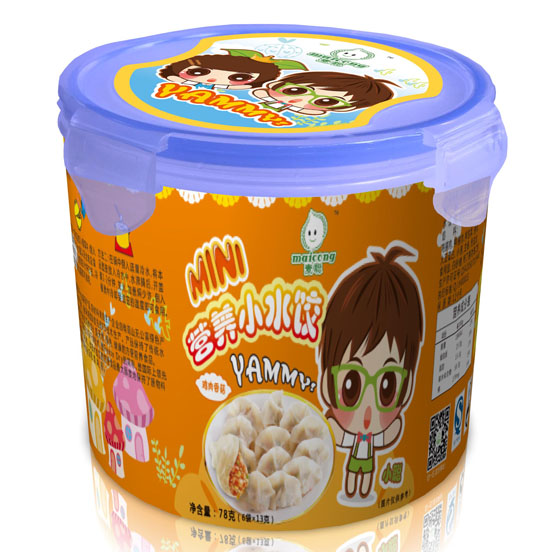 麥聰雞肉香菇營養(yǎng)小水餃