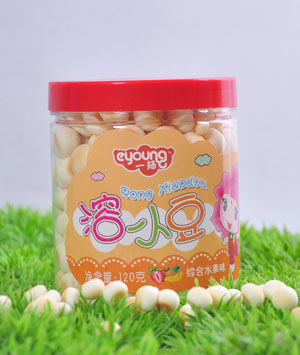 一揚綜合水果味溶小豆120克