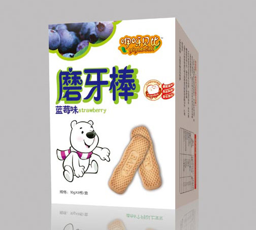 咿呀貝比藍莓味磨牙棒