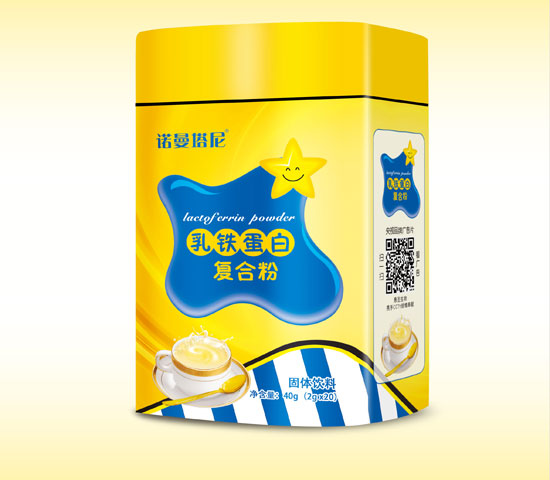 諾曼塔尼QS乳鐵蛋白復合粉20袋(鐵盒)