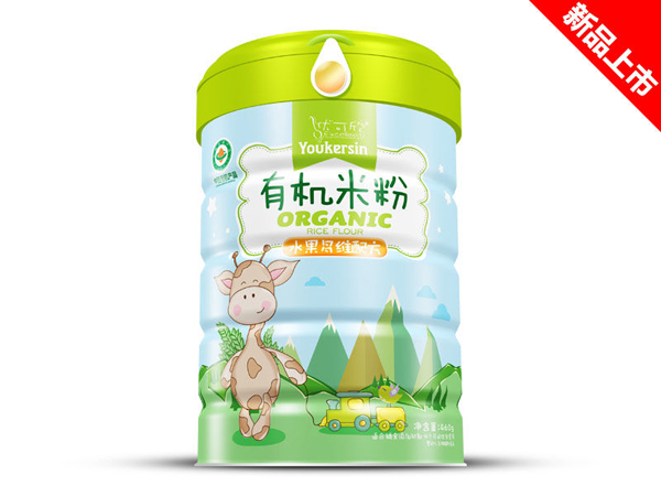 優(yōu)可欣鐵聽水果多維有機(jī)米粉聽裝