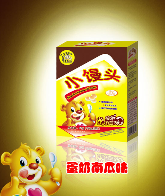 英皇貝貝蛋奶南瓜味小饅頭