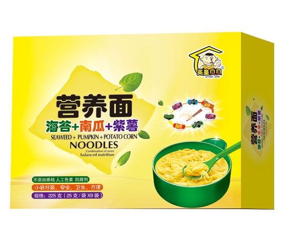 英皇貝貝海苔+南瓜+紫薯營養(yǎng)面