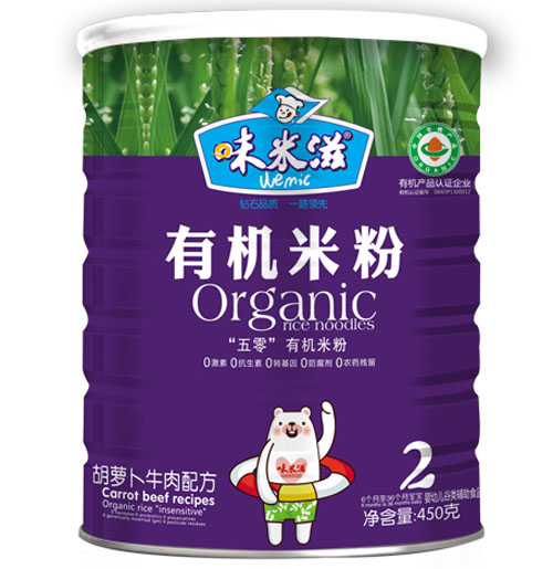 味米滋胡蘿卜牛肉有機米粉2段