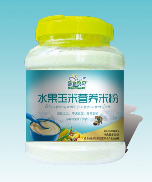 金頂貝貝水果玉米米粉