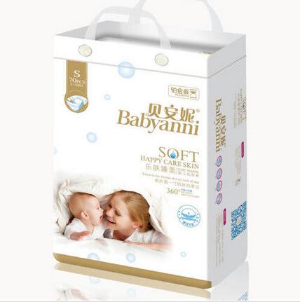貝安妮樂膚臻鉑金裝紙尿褲S
