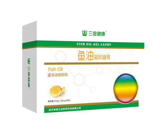 三金健康魚油凝膠糖果