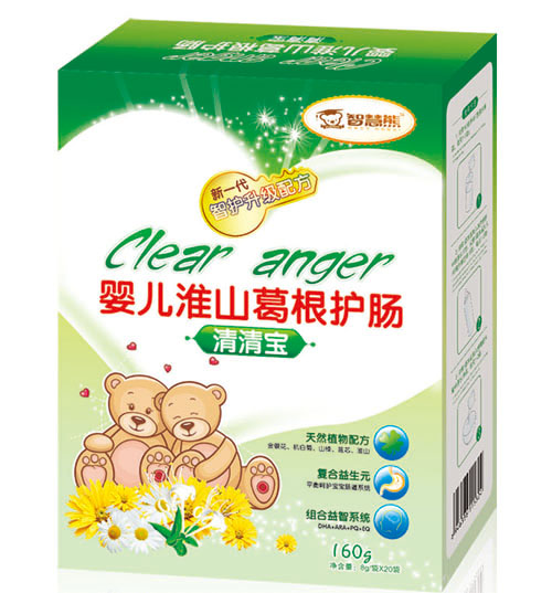 智慧熊嬰兒淮山葛根護暢清清寶