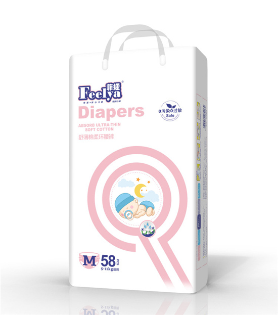 菲婭舒薄棉柔環(huán)腰褲M碼58片